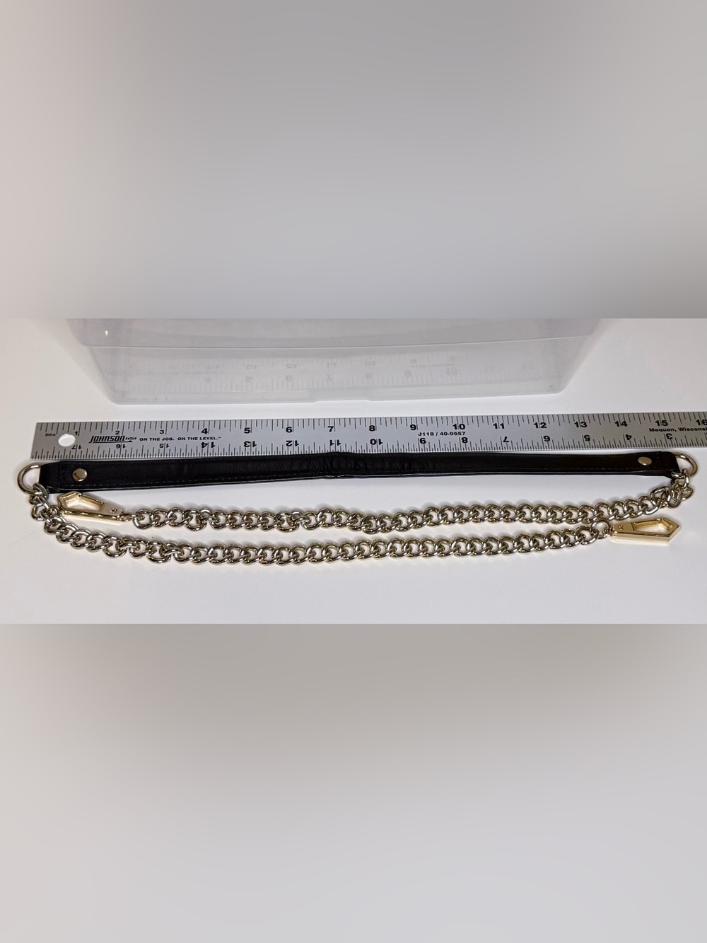 🆕 Rebecca Minkoff | Crosby Crossbody Bag Purse Clutch | Black Leather | Gold - Picture 13 of 16